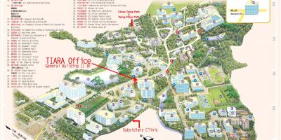 Tsinghua university campus χάρτης