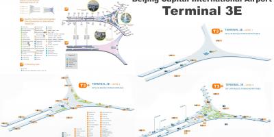 Πεκίνο terminal 3 χάρτης