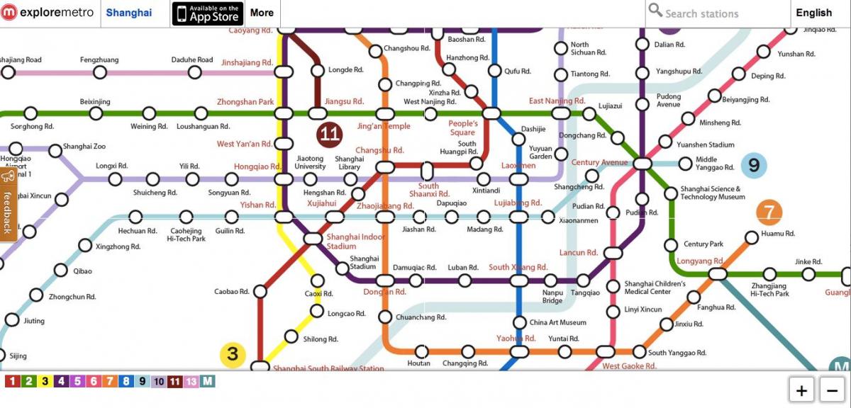 εξερευνήστε το χάρτη του μετρό του Πεκίνου